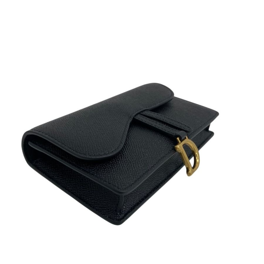 【DIOR】Calfskin 黑色 金扣 腰包 Belt Bag(二手)M2927-6