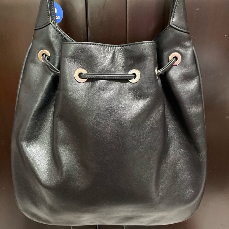 Gucci 竹節小牛皮單肩包-3