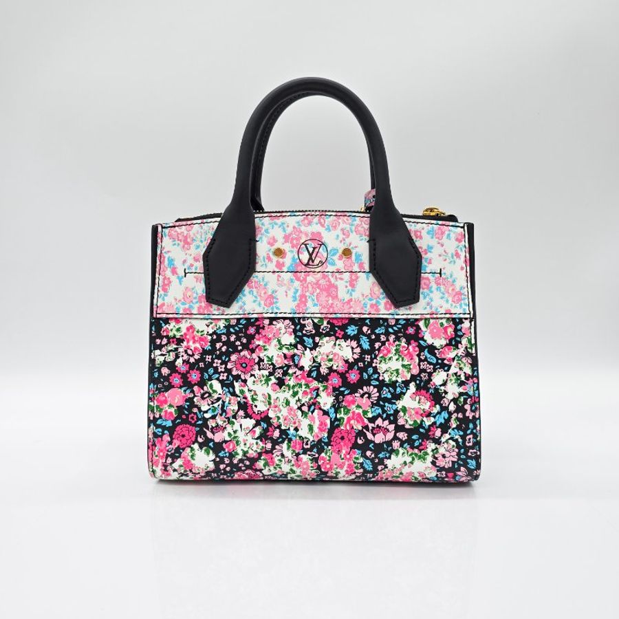2019 秋冬秀款|Louis Vuitton Small City Steamer 印花手提斜背包-10