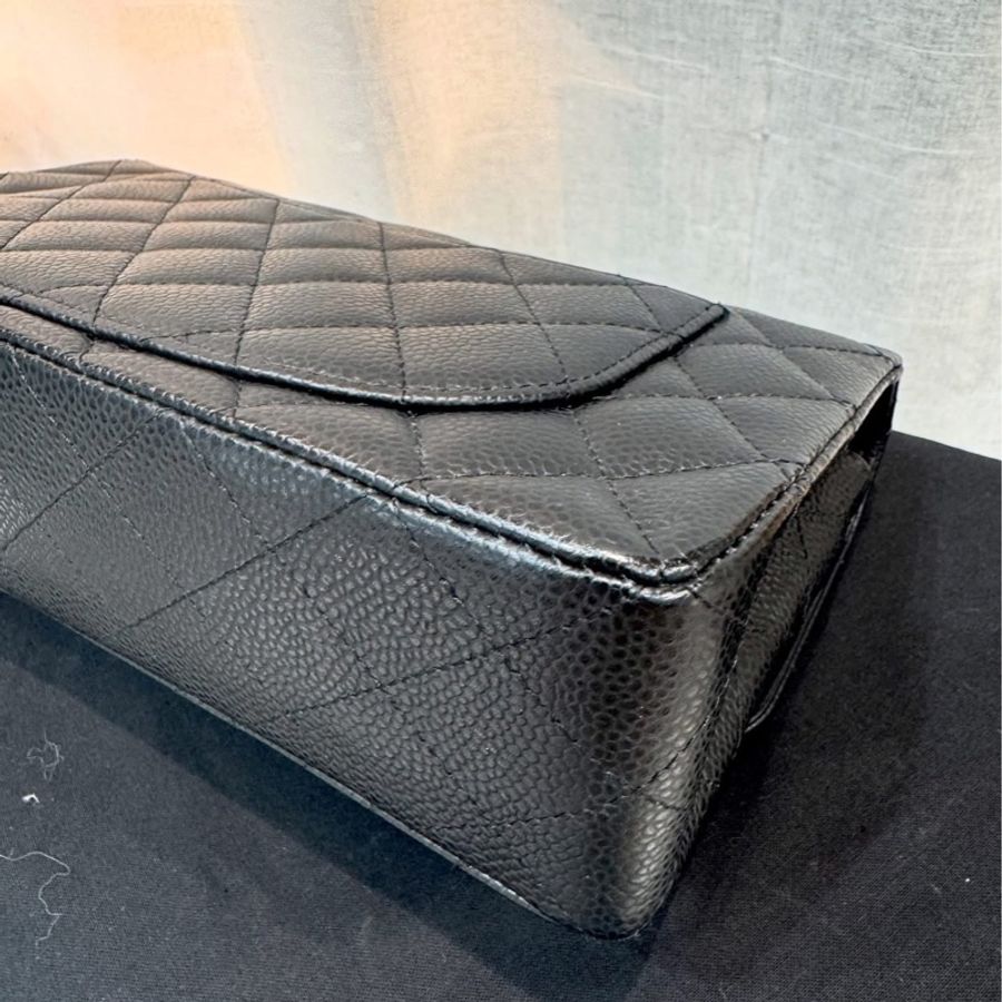 Chanel GHW Vintage Small Caviar Cf-4