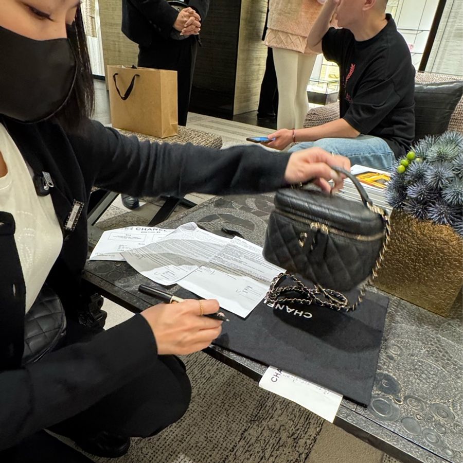 Chanel 化妝盒手提肩背-4