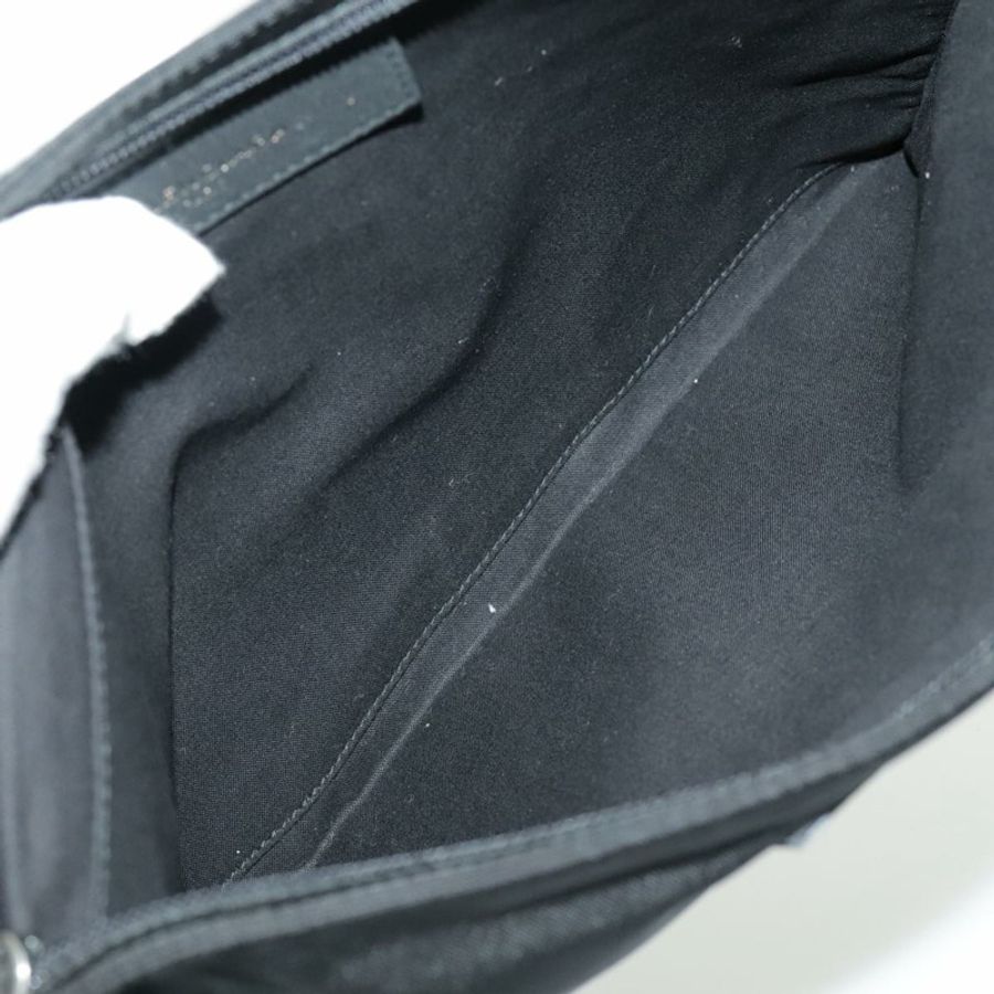 【日本直送】BALENCIAGA 帆布手拿包 黑色 459745 Auth bs19010-8