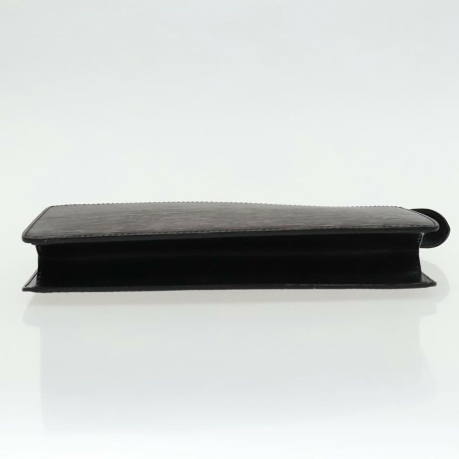 【日本直送】路易威登 Epi Pochette Homme 手拿包黑色 Noir M52522 LV 正品 th5405-5