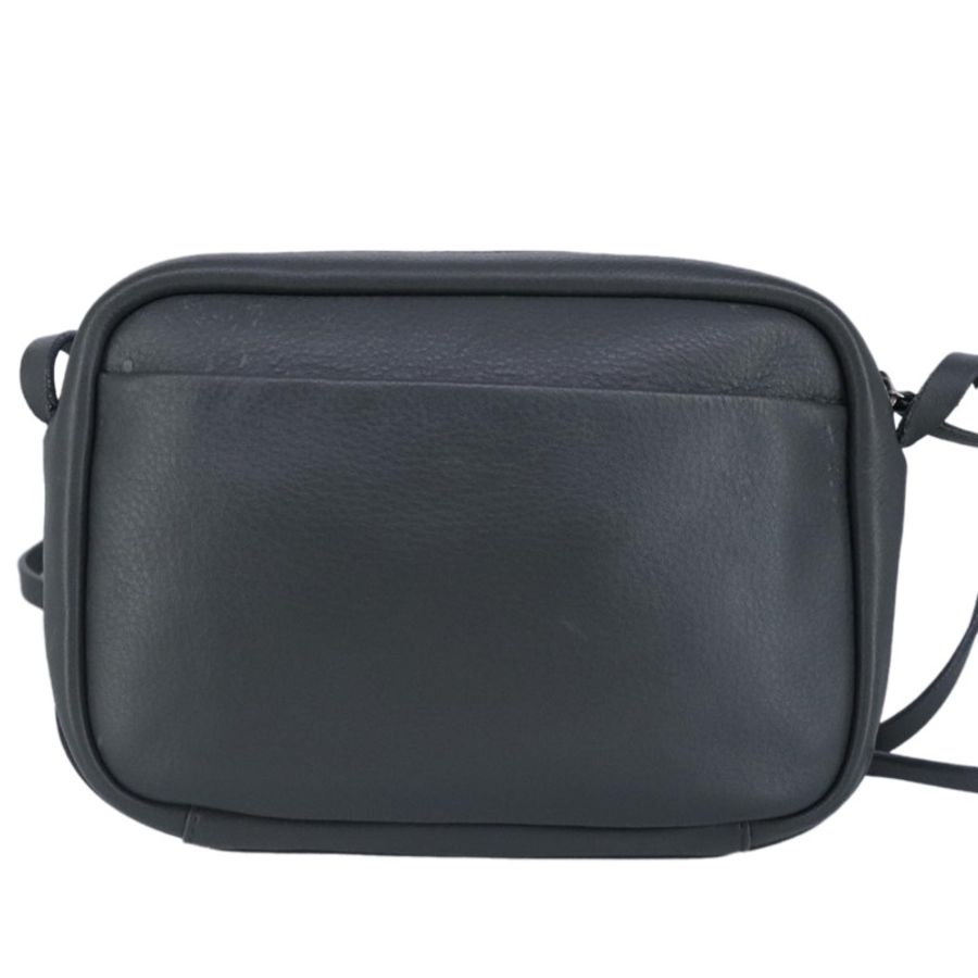 【日本直送】BALENCIAGA Everyday camera S 肩背包 皮革 灰色 Auth hk1763-1