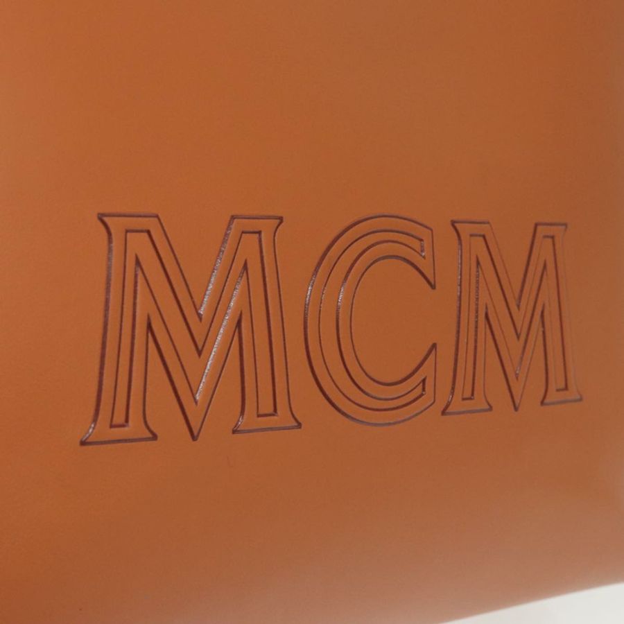 【日本直送】MCM 手提包 皮革 兩用 棕色 銀色 正品 mr659-9