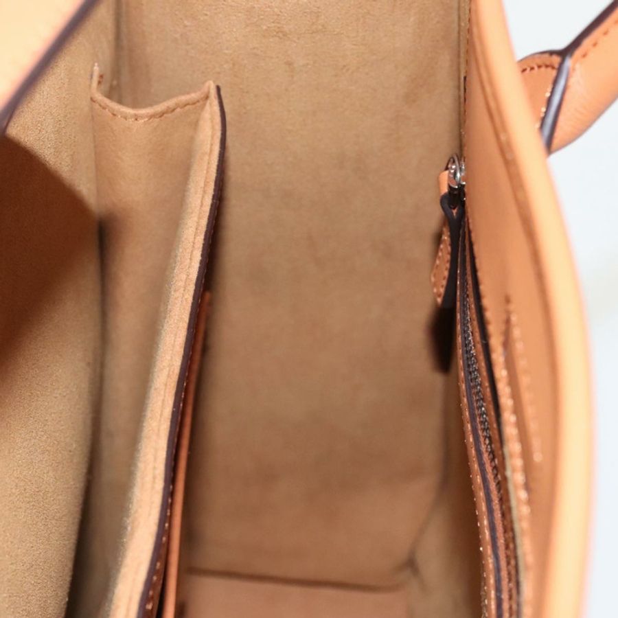【日本直送】MCM 手提包 皮革 兩用 棕色 銀色 正品 mr659-17