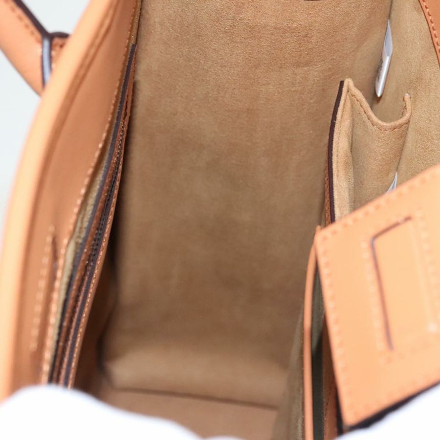 【日本直送】MCM 手提包 皮革 兩用 棕色 銀色 正品 mr659-18