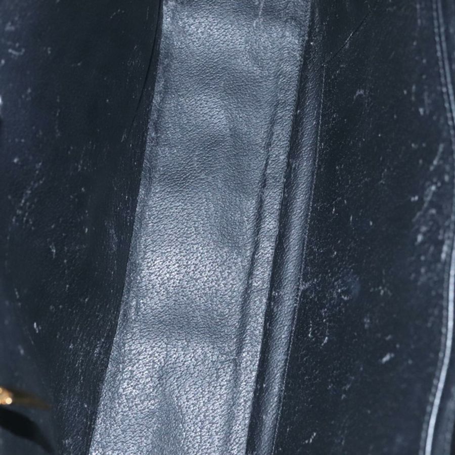 【日本直送】CELINE Macadam帆布肩背包 PVC皮革 黑色 金色 正品 99656-9