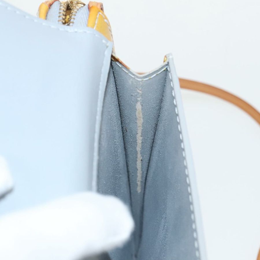 【日本直送】路易威登 Monogram Vernis Motto 灰色配件包 M91030 LV Auth ep6527-10