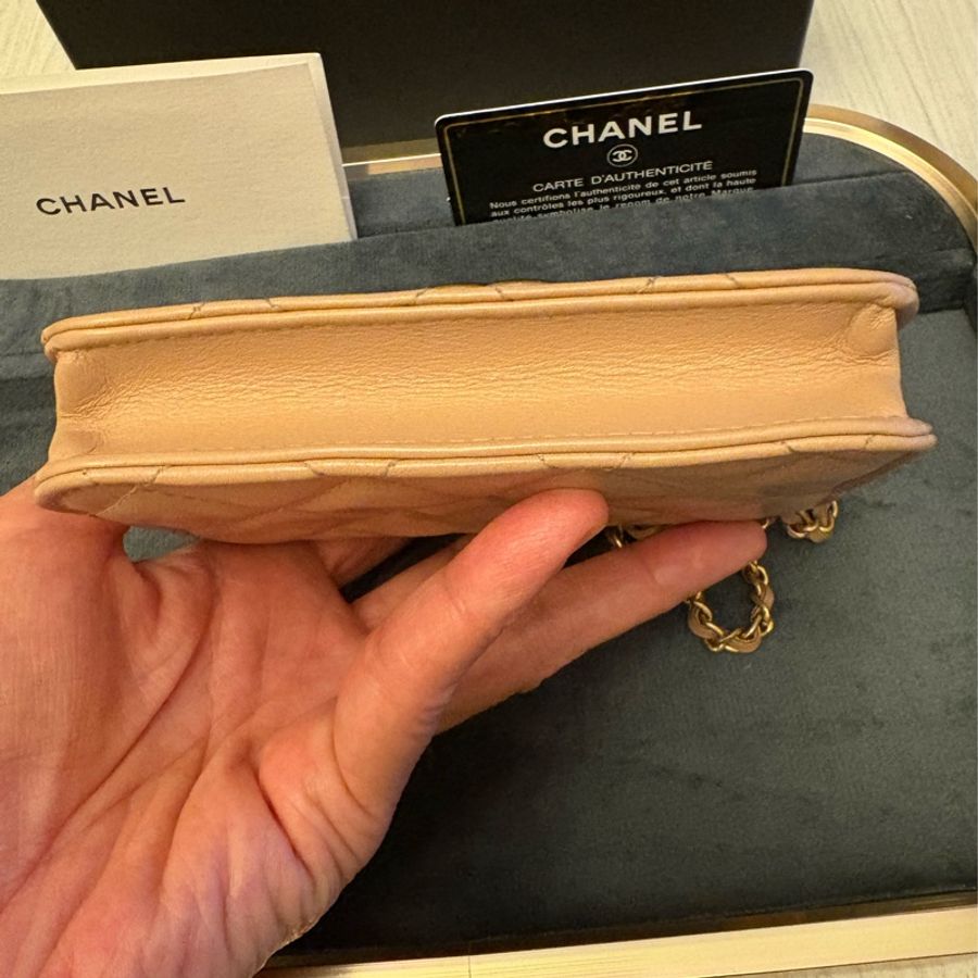 Chanel 21工坊系列 雙金球錢夾小包-3