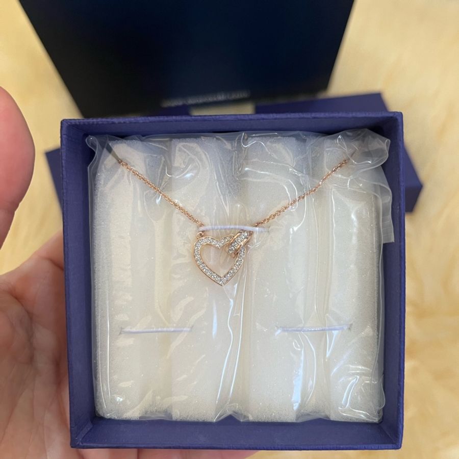 Swarovski 愛心項鍊-5