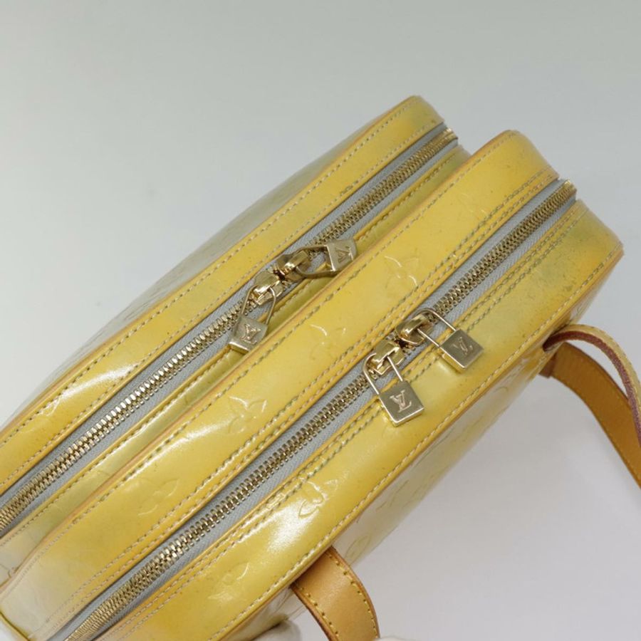 【日本直送】路易威登 Monogram Vernis Marley 背包 Gris M91038 LV 正品 hk1688-5