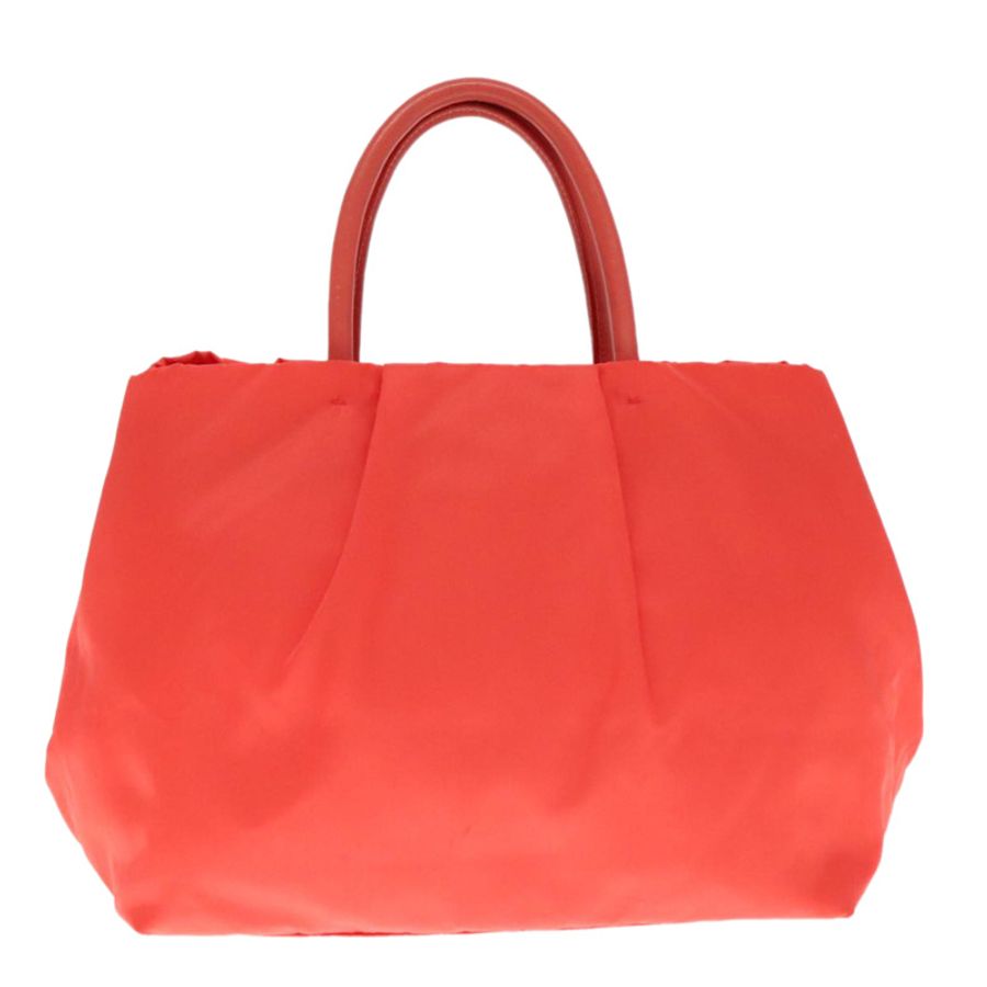 【日本直送】PRADA 尼龍手提包 橙色 日落金 正品 94395-1