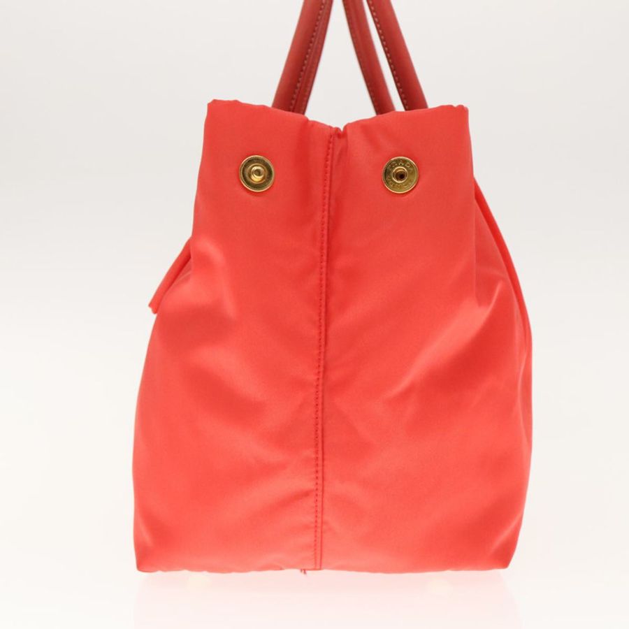 【日本直送】PRADA 尼龍手提包 橙色 日落金 正品 94395-2