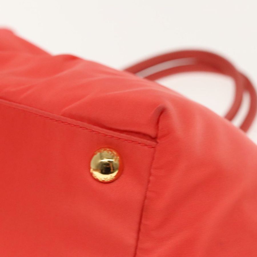 【日本直送】PRADA 尼龍手提包 橙色 日落金 正品 94395-8