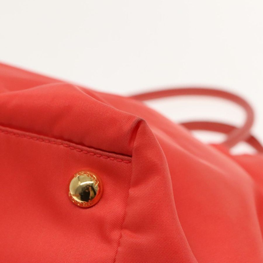 【日本直送】PRADA 尼龍手提包 橙色 日落金 正品 94395-14