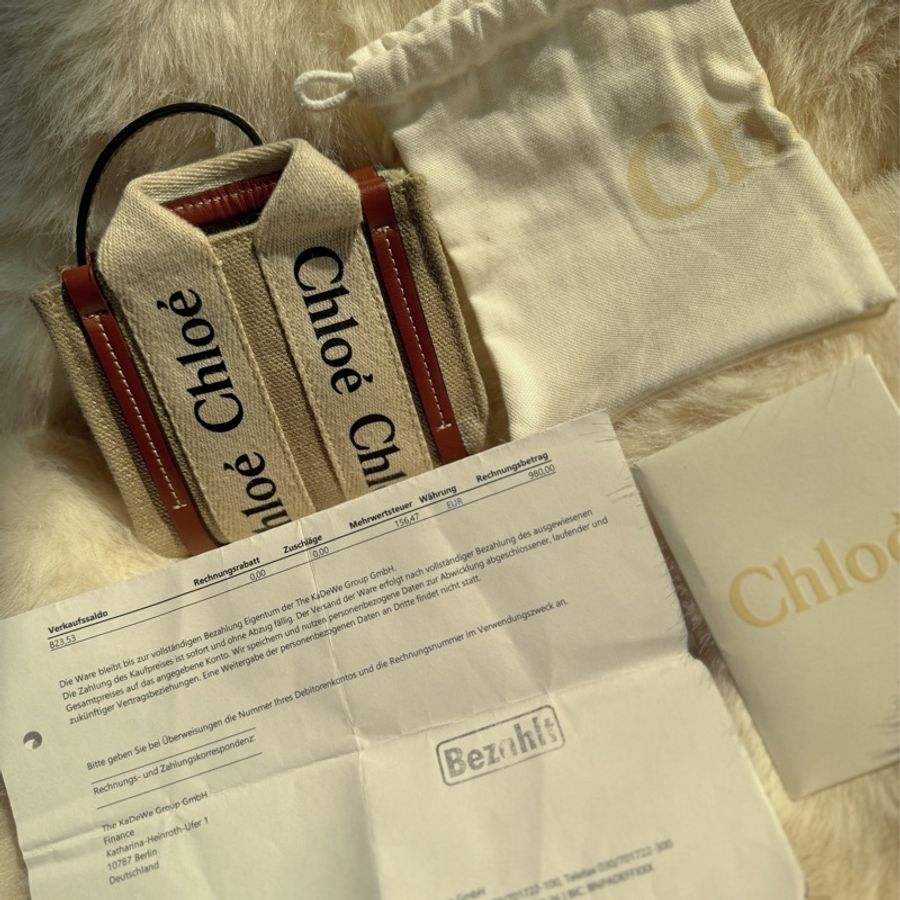 Chloé Woody Nano Tote 經典款-0