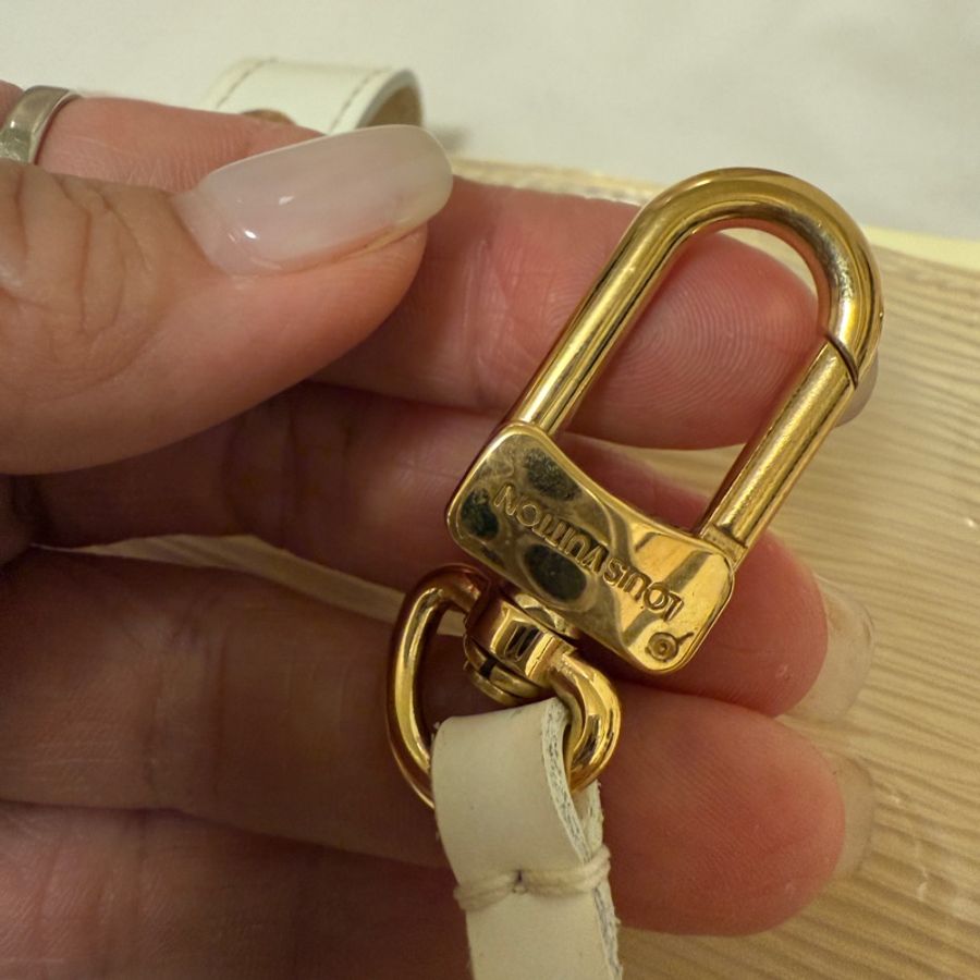 🍒LOUIS VUITTON EPI白色微透水波紋母子托特包 2F250705-1-13