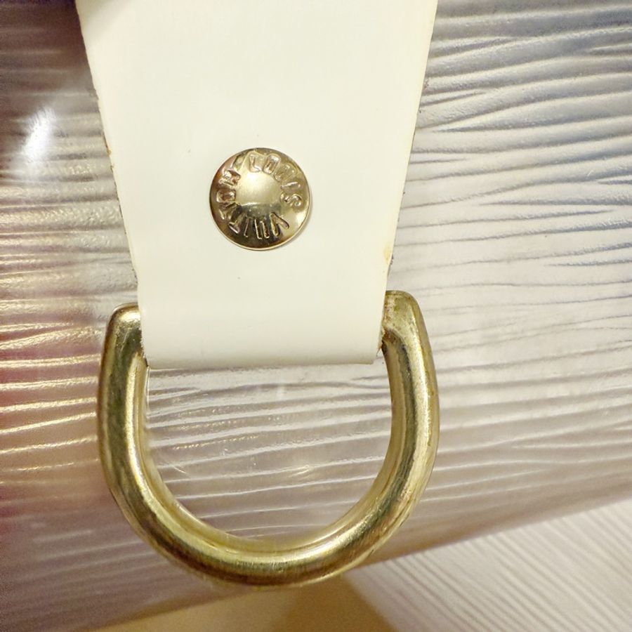🍒LOUIS VUITTON EPI白色微透水波紋母子托特包 2F250705-1-15