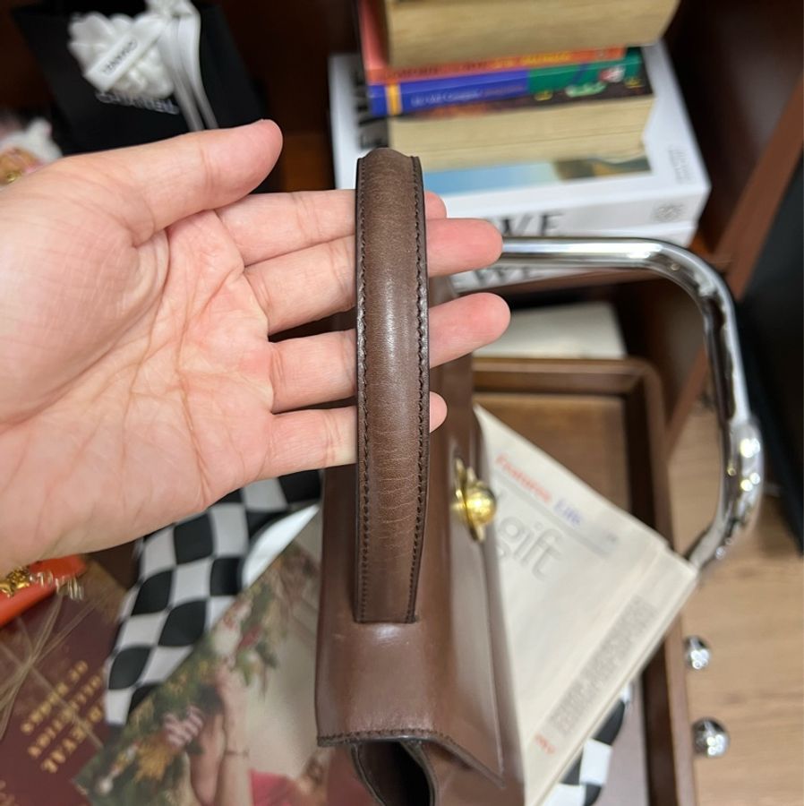 CELINE vintage中古 古董 移動星球 手提包 手拿包 Kelly-3