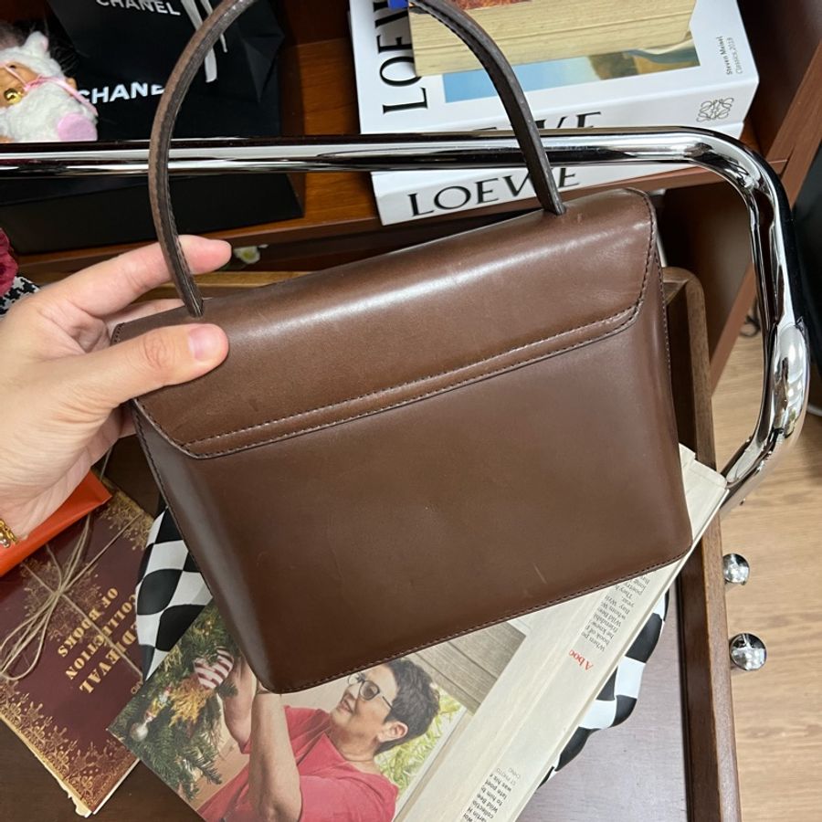 CELINE vintage中古 古董 移動星球 手提包 手拿包 Kelly-7