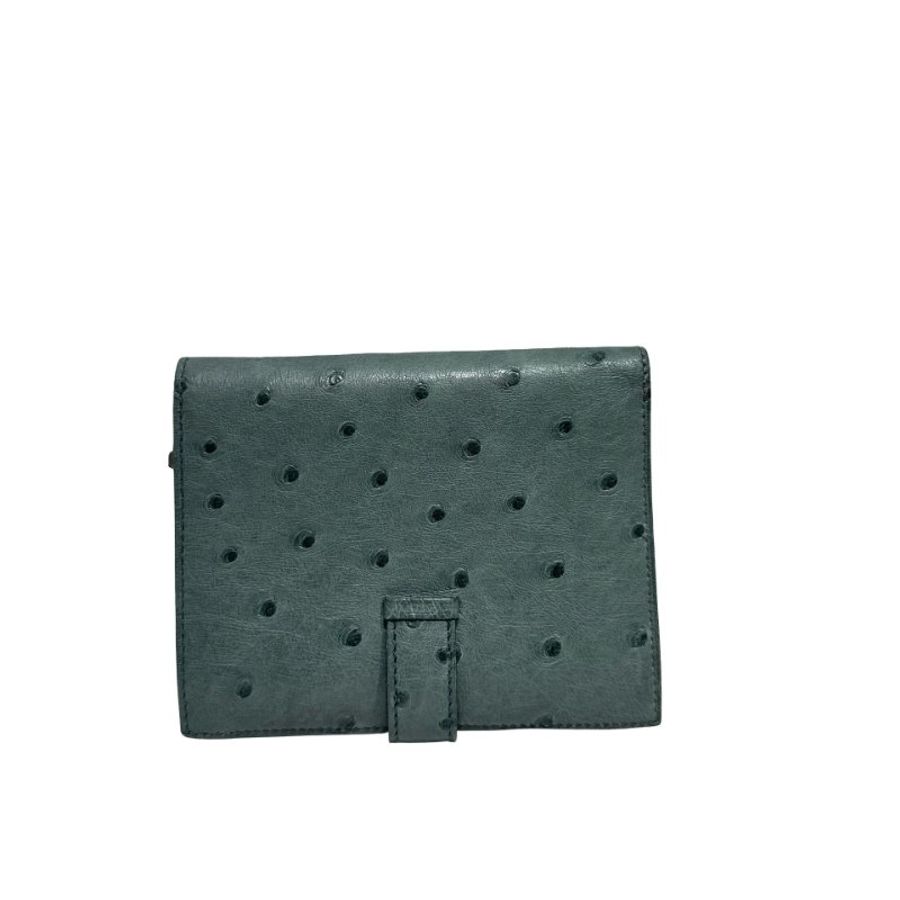 HERMES OSTRICH WALLET-1