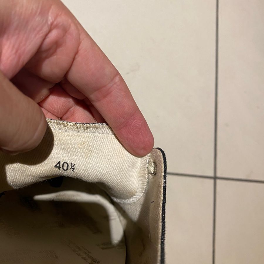 Maison Margiela tabi 帆布鞋-12
