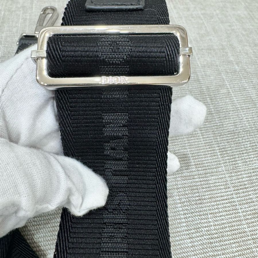 DIOR roller oblique 老花圓筒 斜背包-27
