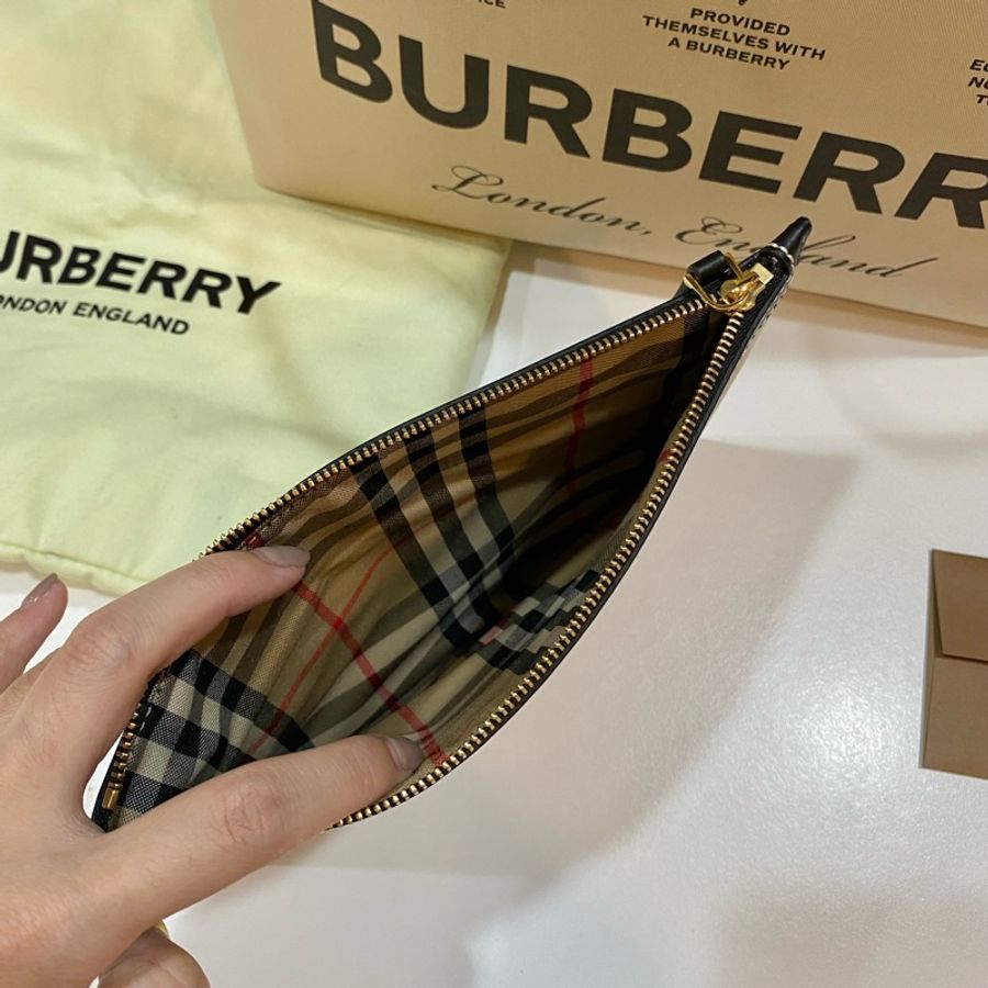 Burberry 地球格紋雙面托特子母包-4