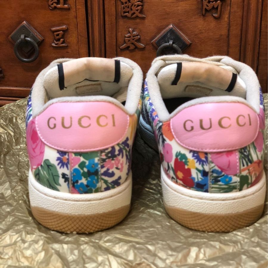 GUCCI GG ACE SNEAKERS 經典小白鞋系列 Size:38-2