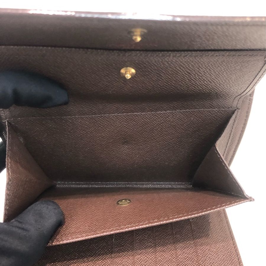 LV 棋盤格 三摺 中銀包 XB454-4
