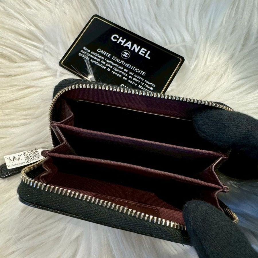 CHANEL 經典款拉鍊零錢包-3