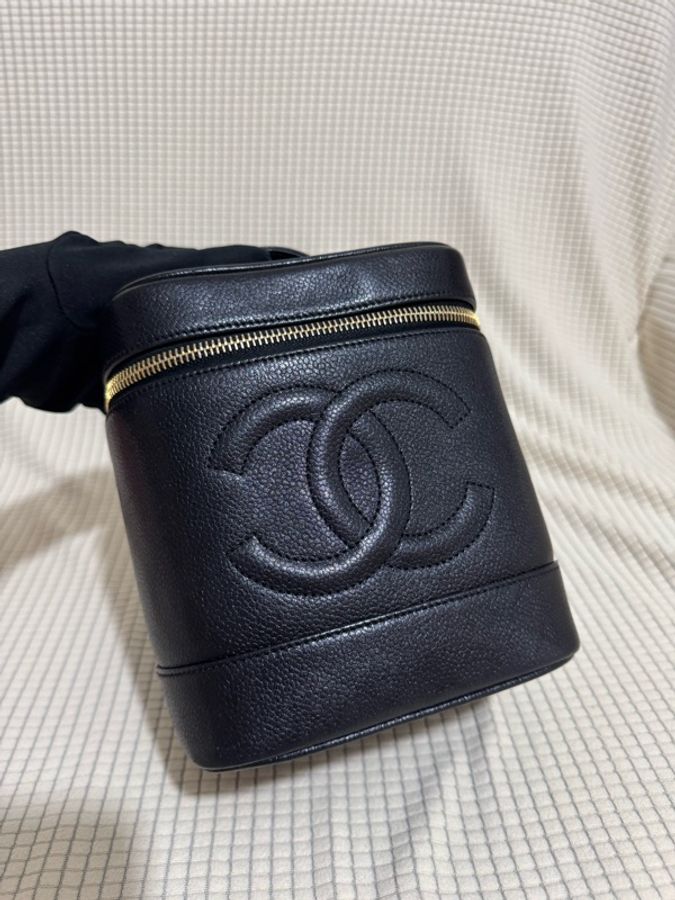 Chanel Vanity Box Vintage🖤-7
