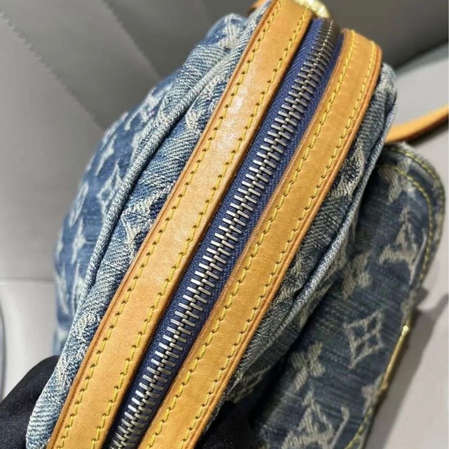 LV復刻單寧相機包 復古系列 二手美品 男女適🈴-26