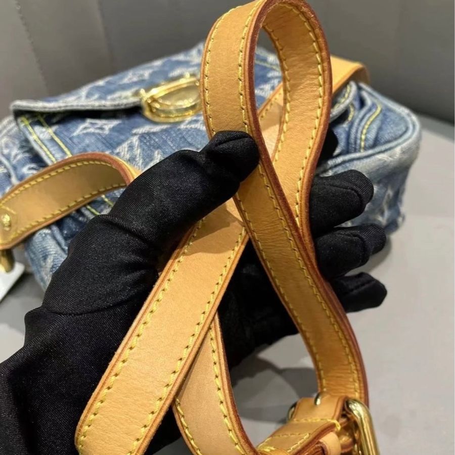LV復刻單寧相機包 復古系列 二手美品 男女適🈴-27