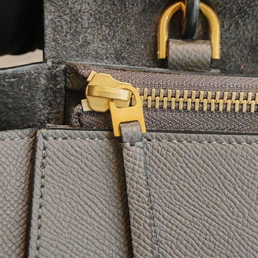 Celine mini belt bag grey-16
