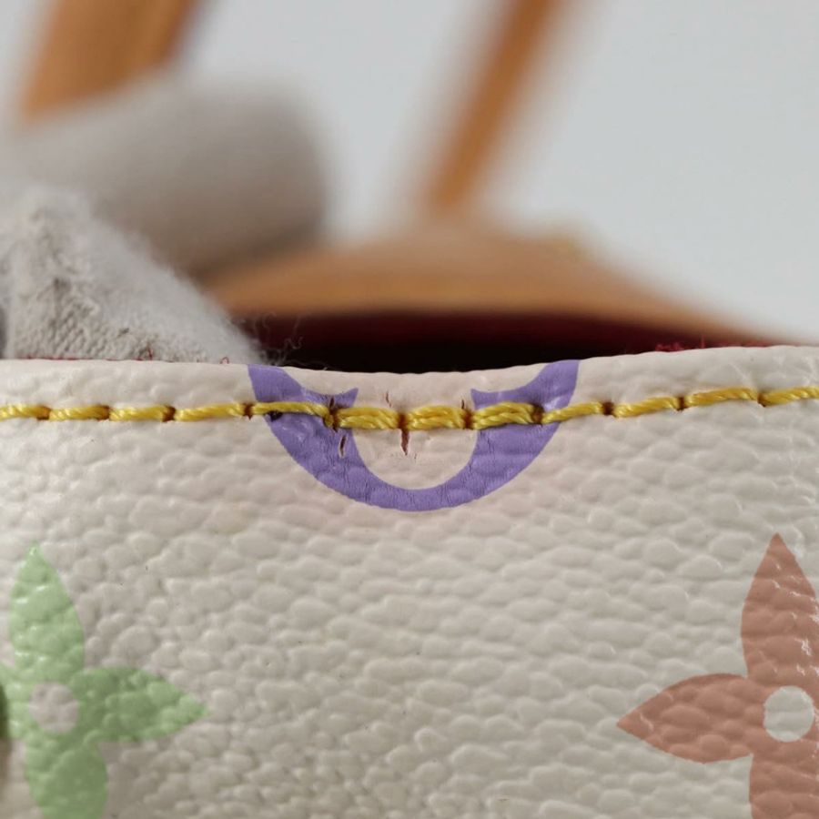 【日本直送】路易威登 Monogram Multicolor Beverly GM 手提包 白色 M40201 正品 BA2117V-4