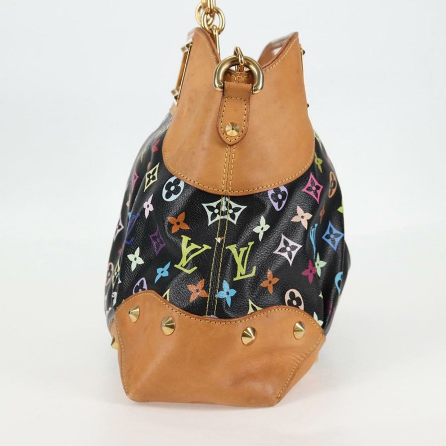 【日本直送】路易威登 Monogram Multicolor Judy GM 手提包 2way 黑色 M40254 LV Auth 125338V-2