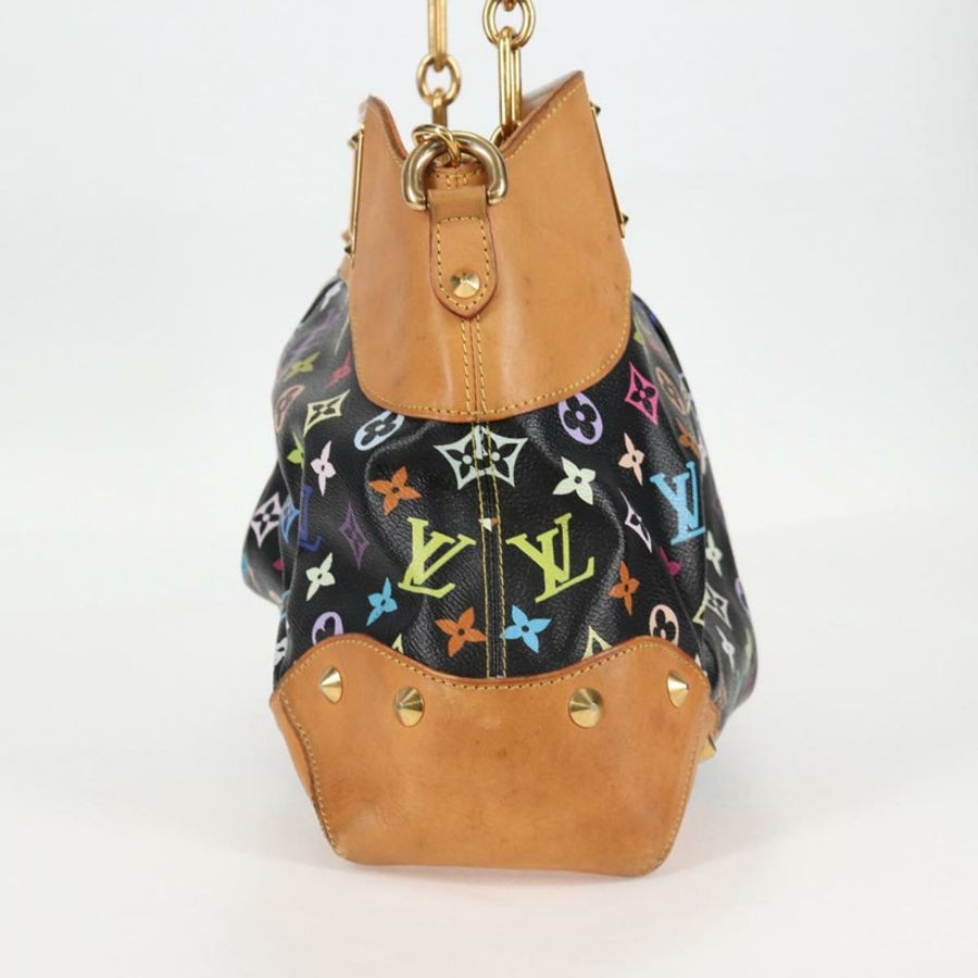【日本直送】路易威登 Monogram Multicolor Judy GM 手提包 2way 黑色 M40254 LV Auth 125338V-3