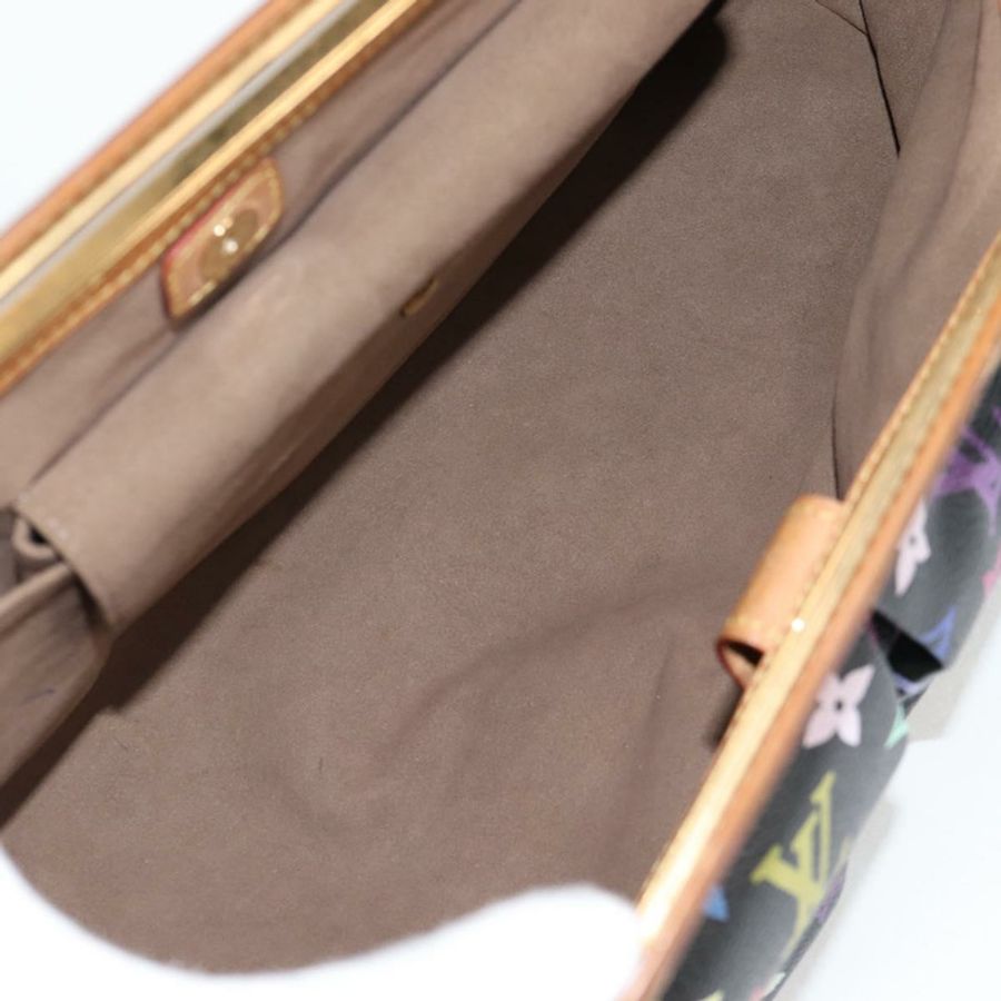 【日本直送】路易威登 Monogram Multicolor Judy GM 手提包 2way 黑色 M40254 LV Auth 125338V-10
