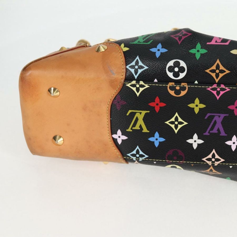 【日本直送】路易威登 Monogram Multicolor Judy GM 手提包 2way 黑色 M40254 LV Auth 125338V-15