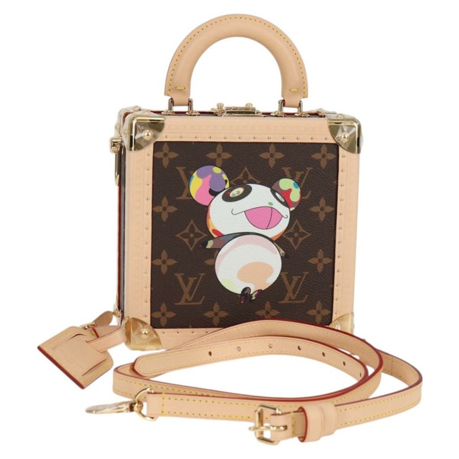 【日本直送】路易威登 Monogram Panda LV × TM 迷你方形旅行箱包 M13127 正品 BA2353SM-0