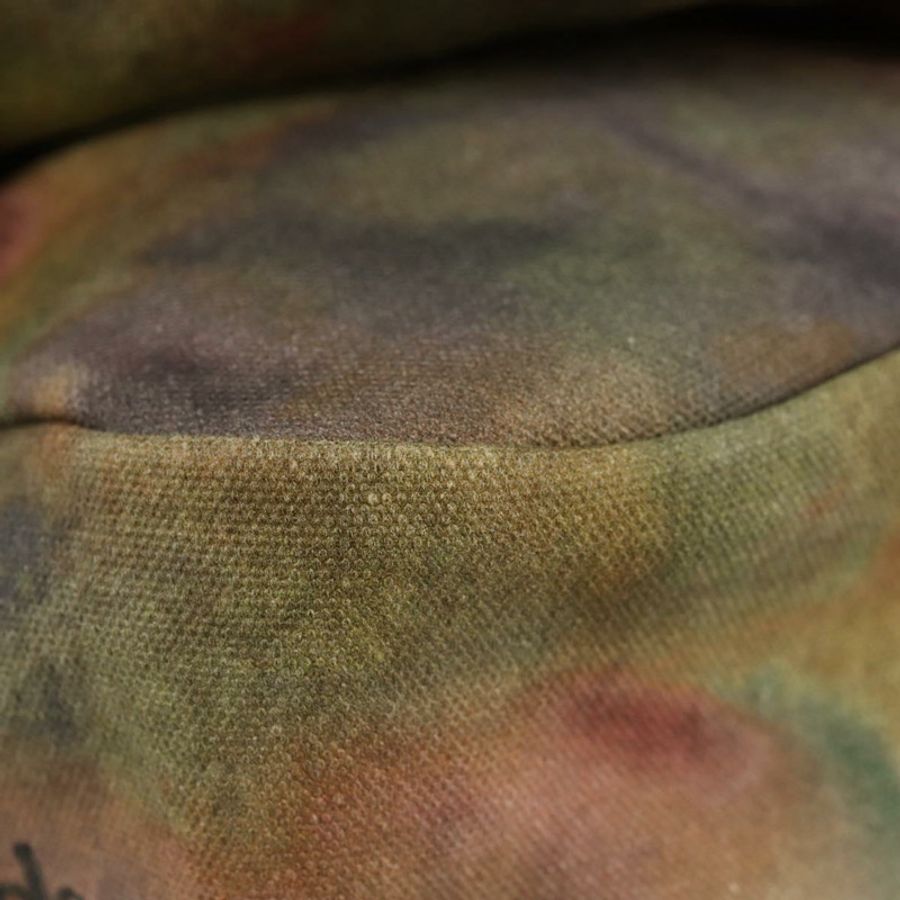 【日本直送】香奈兒刺繡塗鴉單背包 帆布皮革 卡其色 CC 正品 yk18413SM-14