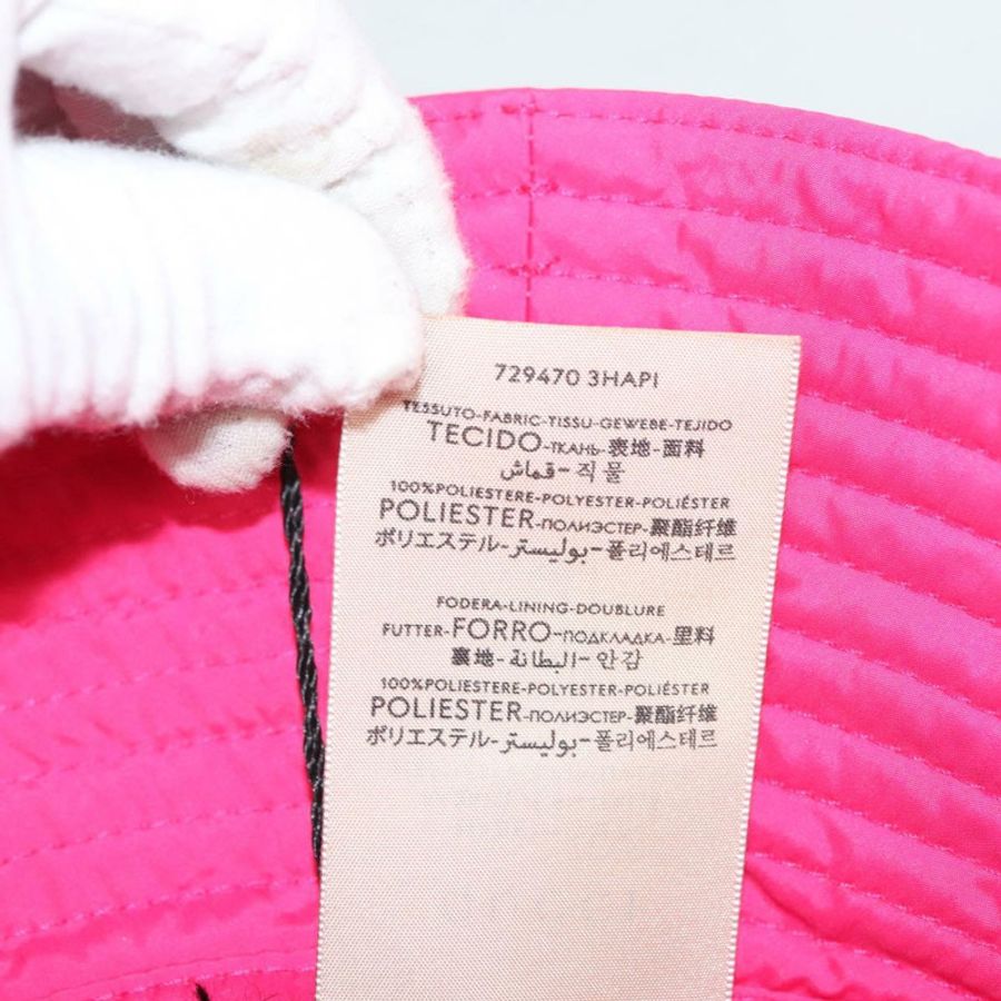 【日本直送】GUCCI 粉紅帆布帽 S 碼 729470 正品 118852M-11