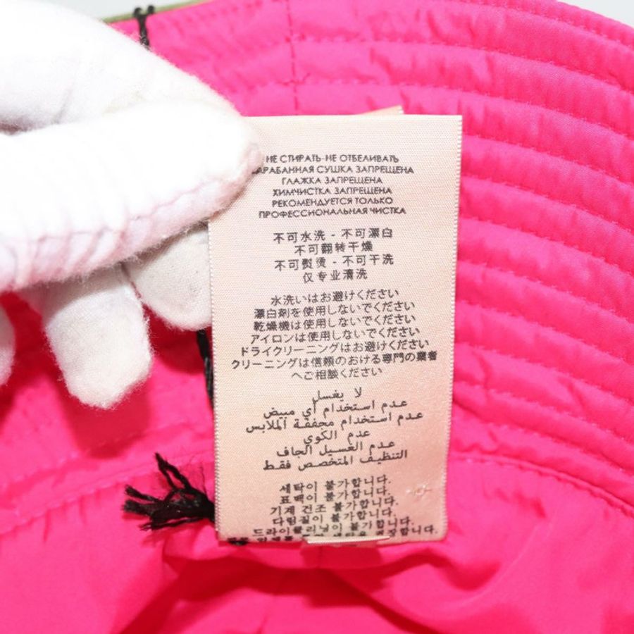 【日本直送】GUCCI 粉紅帆布帽 S 碼 729470 正品 118852M-15
