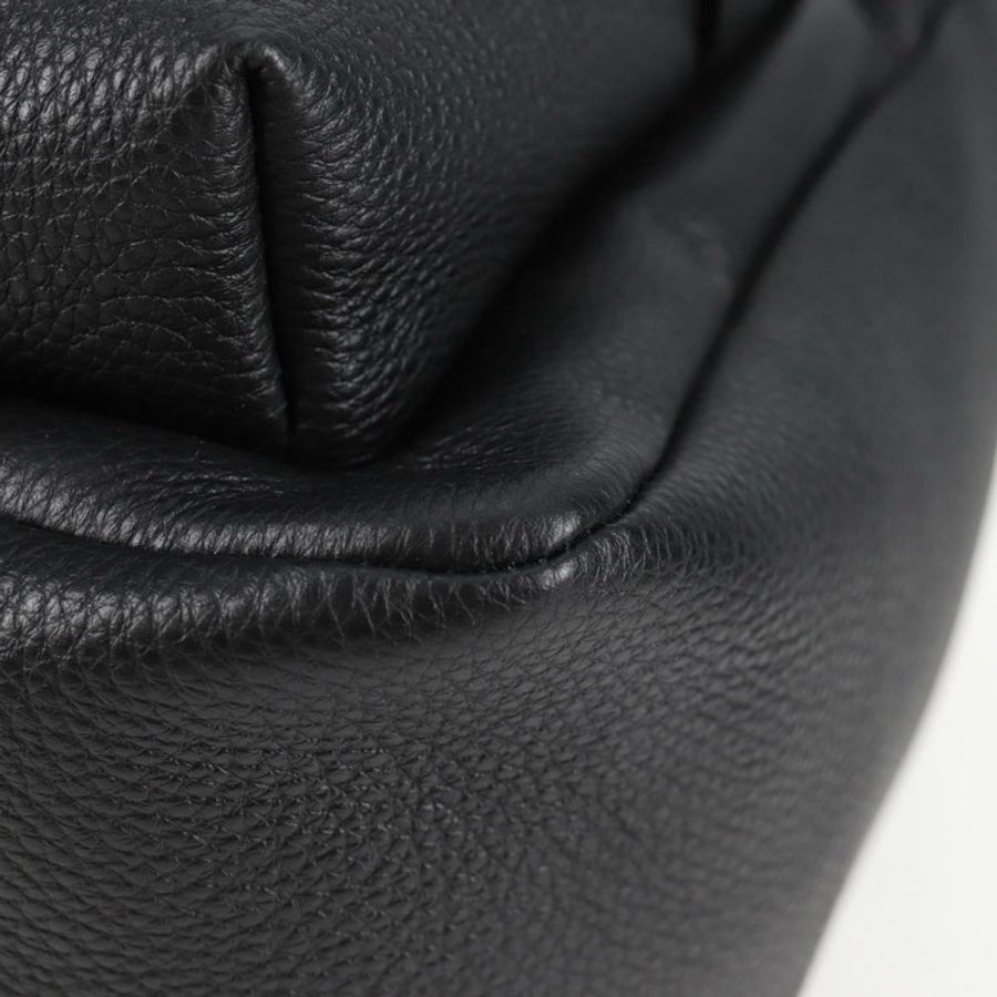 【日本直送】范思哲 (VERSACE) 黑色金色皮革雙肩包,正品編號 118813M-15