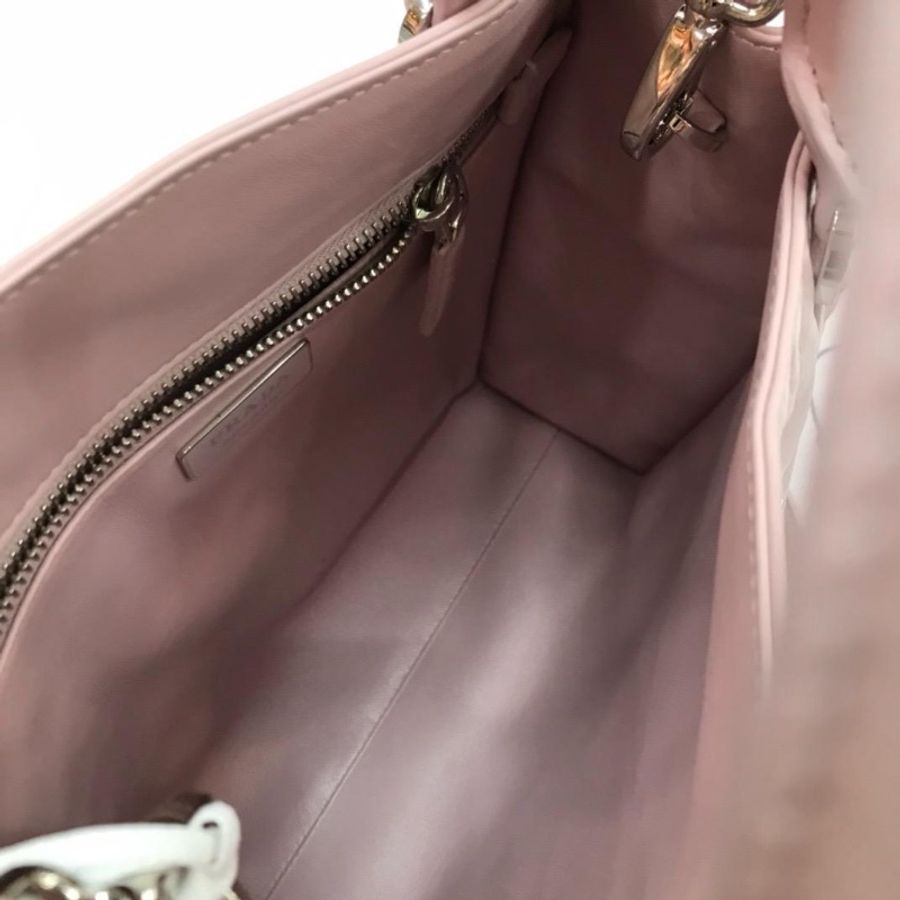 Prada crinkle bag ( Pink )-2