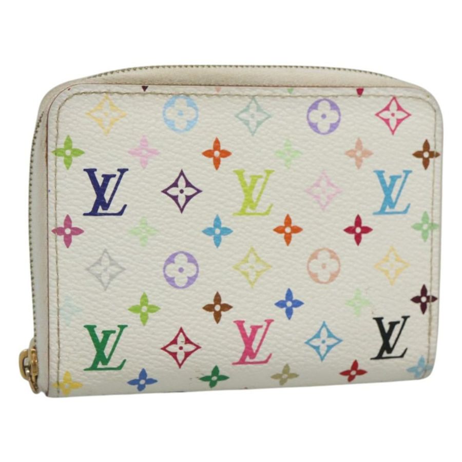 【日本直送】路易威登 Monogram Multicolor Zippy 零錢包 白色 M93741 LV 正品 126806-0