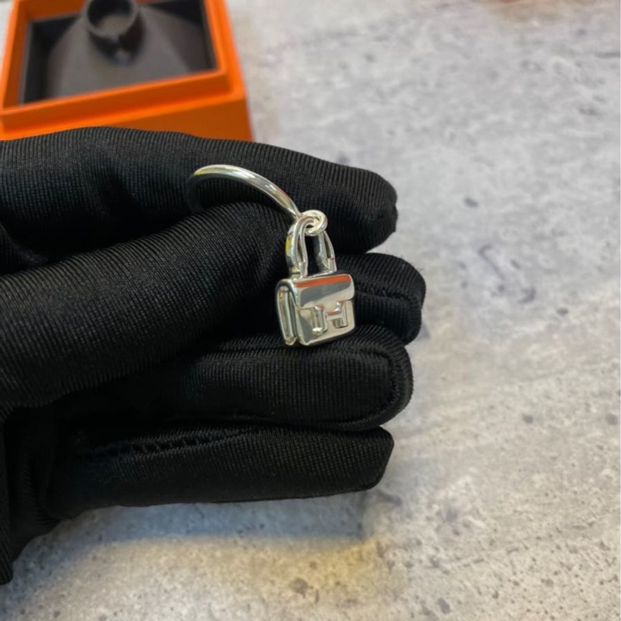 全新Hermes 康康戒指 新款 925純銀-6