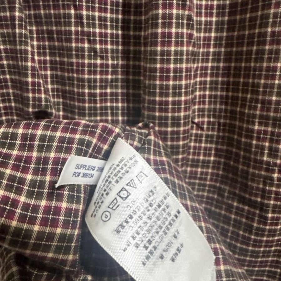 Ralph Lauren 巧克力色格紋襯衫 男 XL 185/104A-6